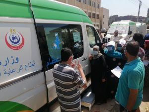 الصحة المصرية تطلق قوافل طبية