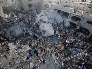 قصف إسرائيلي في رفح 