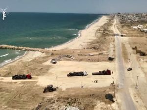Gaza government reveals purpose of US relief port construction on Gaza's shores