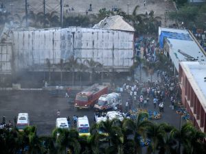 Massive fire at Indian gaming arcade claims 22 lives