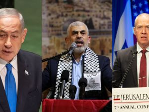 Netanyahu, Sinwar and Gallant