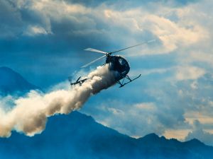 Helicopter crash