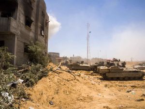 Israeli army in Rafah 