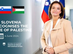 Slovenia acknowledges the state of Palestine formally