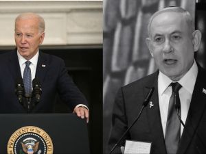 Biden targets Netanyahu