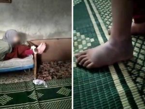 أثار المشهد المصور، بطريقة وحشية، موجة غضب عارمة على مواقع التواصل الاجتماعي