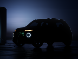 Hyundai Motor Teases First Images of All-electric INSTER
