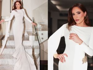 عبير نعمة نجمة أوبيرا باللون الأبيض في حفل BIAF 2024 بيروت