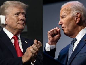 Biden and Trump 