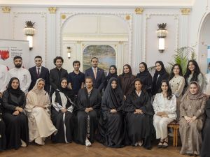 The celebration included 18 graduates from across various majors and the following universities