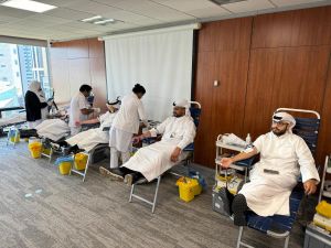 KIB concludes its annual blood donation campaign in collaboration with Kuwait Central Blood Bank