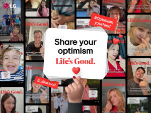 LG Launches Social Media Challenge Encouraging Users To Share Moments Of Optimism