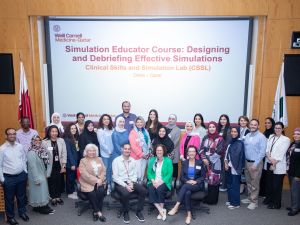 WCM-Q hosts fully immersive simulation educator course