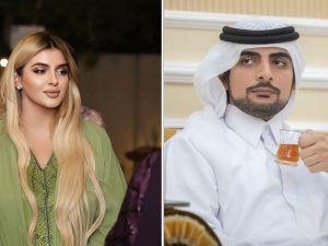 Sheikha Mahra Al Maktoum and Sheikh Mana