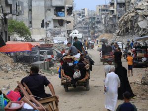 9 من كل 10 فلسطينيين نزحوا قسرًا في قطاع غزة منذ بدء العدوان