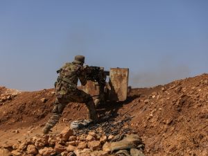  fighter from the Turkish-supported forces