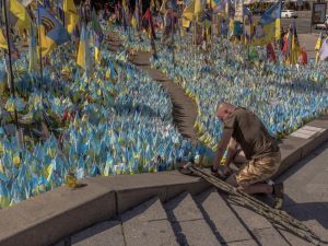 Ukraine marks 33rd independence day amid the ongoing war