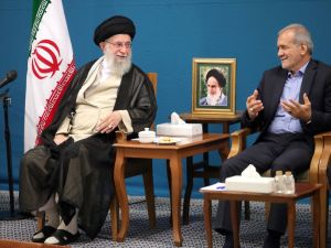 Iran's President Masoud Pezeshkian