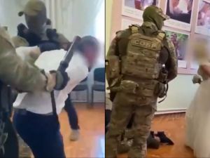 Russian groom arrested 