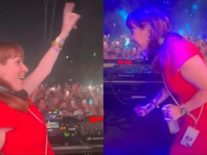 UK deputy PM Angela Rayner captured dancing in DJ booth at Ibiza Club