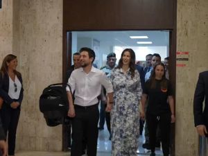 Princess Rajwa, Jordan Crown Prince Al Hussein and Princess Salma