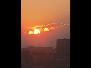 ظهور 7 شموس في سماء الصين