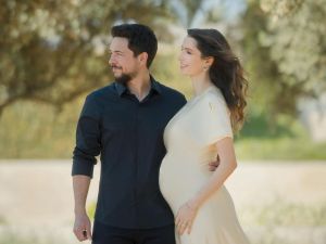 Crown Prince Al Hussein, Princess Rajwa