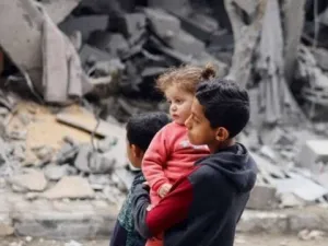 أونروا- غزة - أطفال صدمات نفسية
