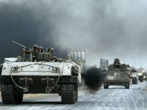 Israeli Tanks in Philadelphi route