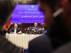 Iranian Ambassador in Lebanon Mojtaba Amani