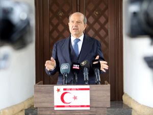 TRNC president Tatar criticizes digital "Famagusta" series
