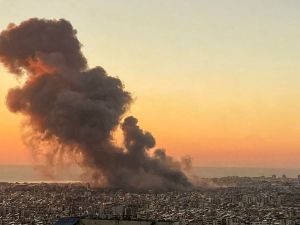 Israeli military strikes Hezbollah headquarters in Southern Beirut