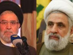 Hashem Safi al-Din and Qassem Naim 