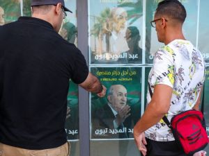  الرئيس الجزائري المنتهية ولايته، عبد المجيد تبون