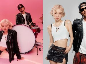 نجمة الكي بوب روزي من Blackpink في تعاون مع برونو مارس بعنوان Apt