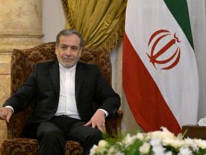 Iran's Foreign Minister Abbas Araghchi meets with his Egyptian counterpart in Cairo on October 17, 2024. (Photo by Khaled DESOUKI / AFP) Iran's Foreign Minister Abbas Araghchi