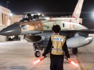 The Israeli military said on October 26, it had completed its air attack on Iran, saying it hit the Islamic republic's missile manufacturing facilities, surface-to-air missile arrays and other aerial capabilities across several areas of the country. (AFP PHOTO / HANDOUT / ISRAELI ARMY)  Israeli strike