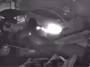 Hurricane helen causes Tesla fire, leaving Florida family homeless