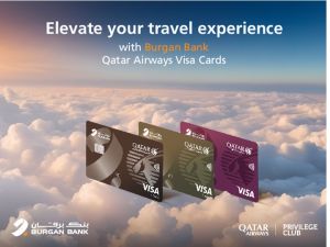 Burgan Bank Introduces Co-Branded Qatar Airways Banking Cards in Partnership with Visa