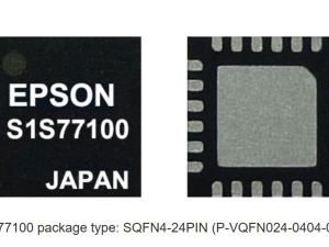 Epson Begins Volume Production of the S1S77100, the Company's First RF Transmitter IC