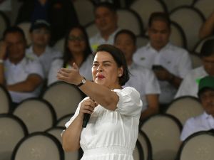 Philippine Vice President Sara Duterte