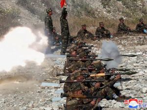 North korean army