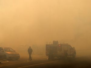 Fire in Upper Galilee due to Hezbollah strikes 
