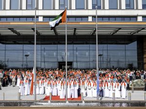flydubai celebrates UAE Flag Day
