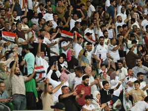 جماهير عراقية في ملعب البصرة الدولي