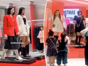 A unique approach to fashion: Real models on treadmills