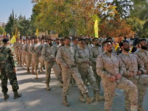 عناصر من مقاتلي حزب الله اللبناني