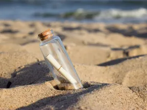 message in a bottle 