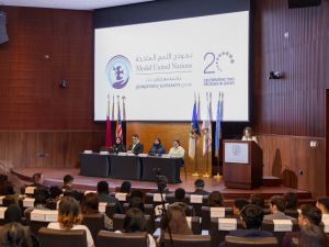 Regional Universities Converge on Georgetown Qatar to Practice Diplomacy and Share Best Practices in Student Learning 