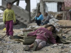 انروا - طفل يستشهد في غزة 